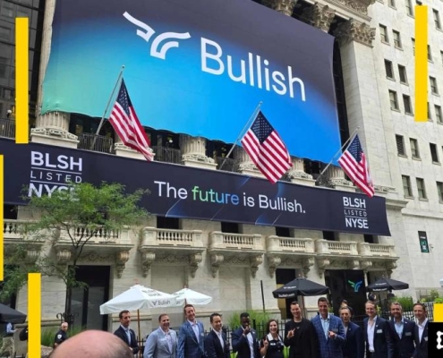 BLSH leaps past Coinbase after 62% spot trading jump in February