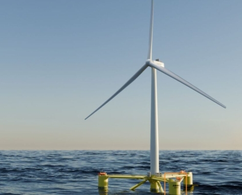 This Startup Wants to Tuck Data Centers Beneath Offshore Wind Turbines