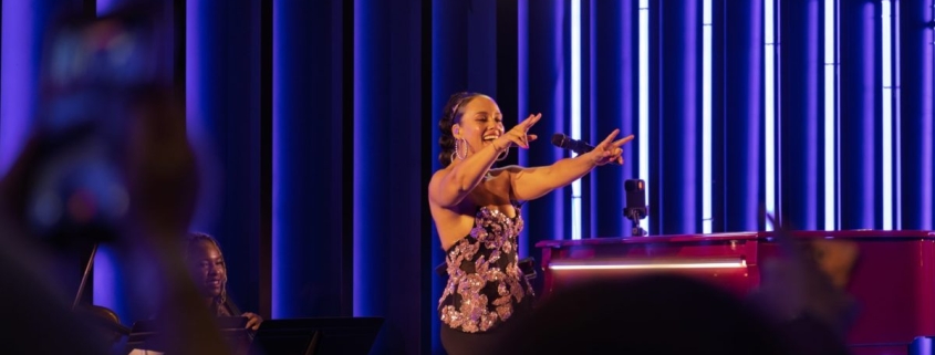 Here’s Alicia Keys at Apple Grand Central for 50th anniversary experience [Gallery]