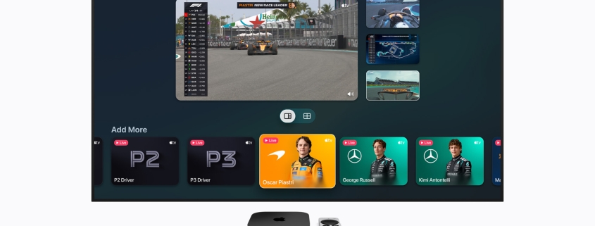Apple TV revs up Formula 1 content ahead of racing season