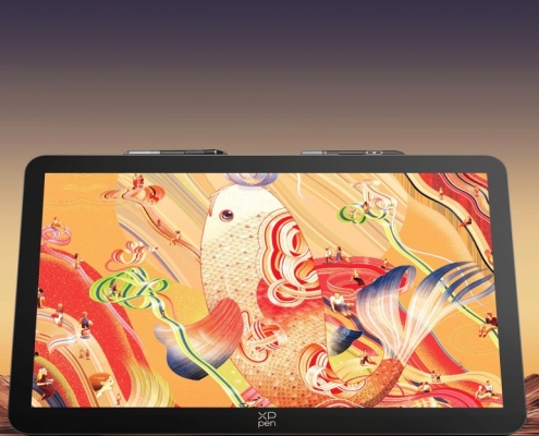 The Artist Pro 27 is XP-Pen’s latest 4K flagship display tablet