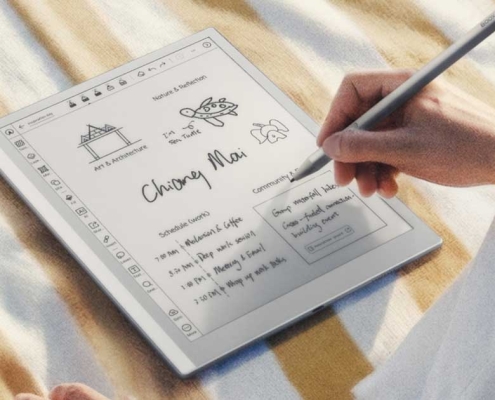 Boox is updating its ultralight Android e-reader with an illuminated display