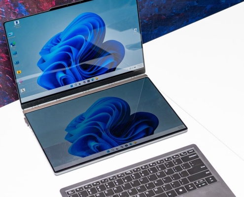 Lenovo’s Latest Wacky Concepts Include a Laptop With a Built-in Portable Monitor
