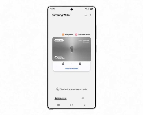 Samsung’s Digital Home Key works with UWB, NFC smart locks