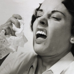 Woman sneezes out maggots after fly larvae get trapped in her deviated septum