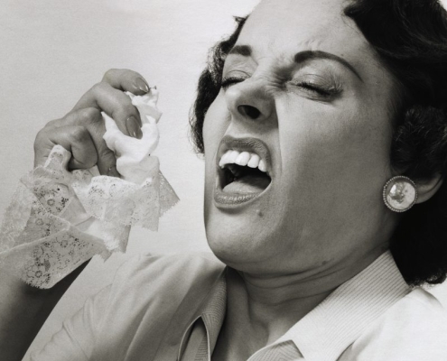 Woman sneezes out maggots after fly larvae get trapped in her deviated septum