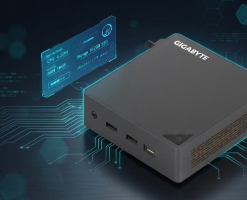 This tiny Brix mini PC brings Intel Panther Lake to your desk