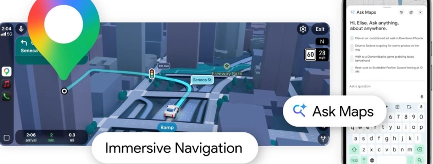 Google Maps gets conversational AI and 3D navigation in one of its biggest update