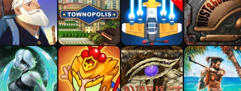 Rusted Emeth, Avalar, Undead City, Townopolis, more