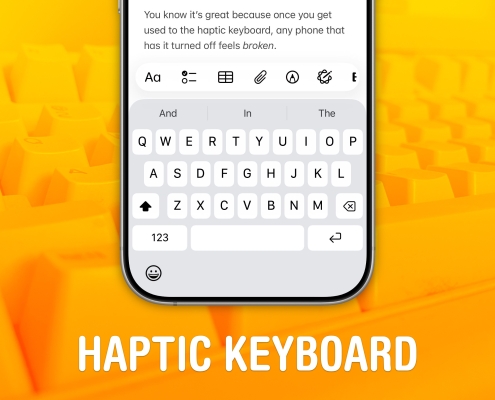 Haptic keyboard on iPhone: How to enable it and why you should
