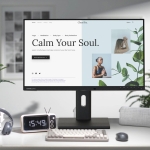 This monitor claims paper-like viewing and huge energy savings by using ambient light instead of relying entirely on traditional backlighting