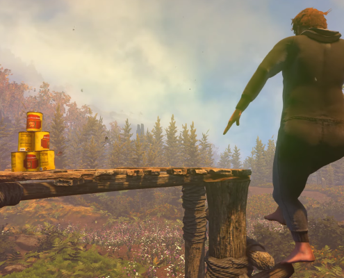 Baby Steps’ designers trolled players by placing stacks of cans at the top of ‘plausible’ climbing challenges they didn’t even bother testing, and players managed to climb them all—except one