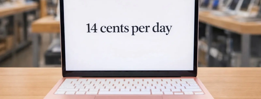 MacBook Neo costs far less than entry-level PCs over time