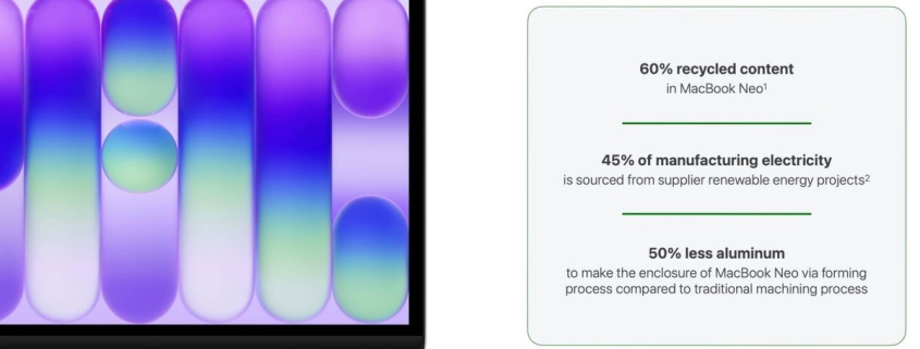 The MacBook Neo is Apple’s greenest product ever