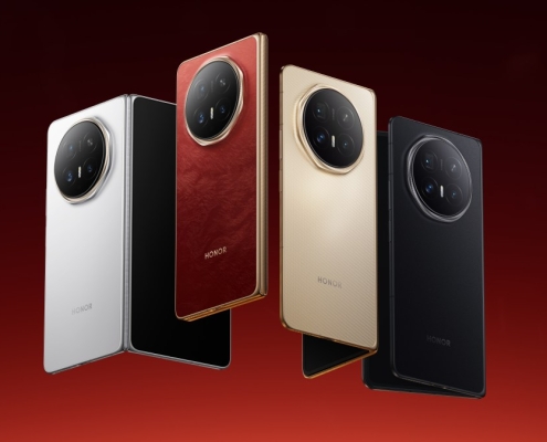 Honor launches its new slim foldable Magic V6 with a 6,600 mAh battery