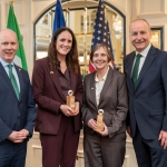 Prof Lynne Taylor and Dr Sarah O’Keeffe awarded 2026 St Patrick’s Day Medal