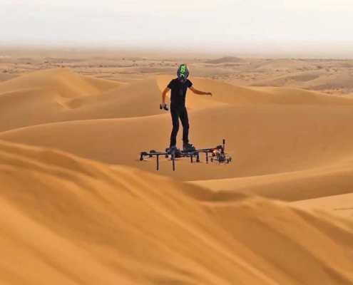 First drone passengers may be combat casualties and criminals