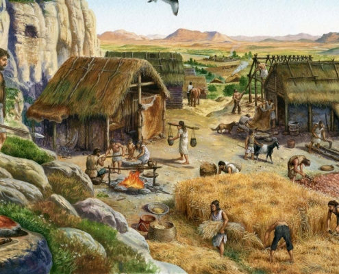 Human populations evolved in similar ways after we began farming