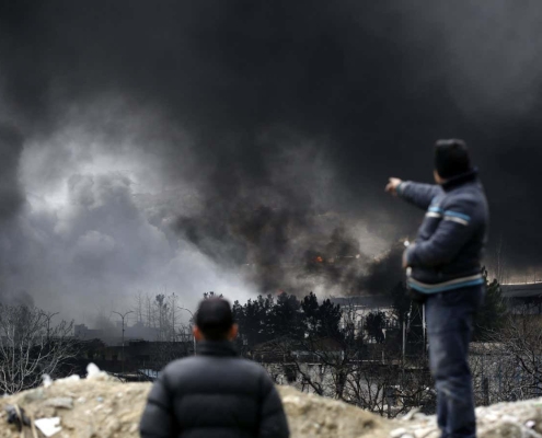 Why is black rain falling on Iran and how dangerous is it?