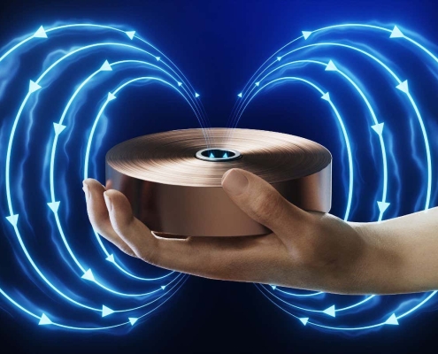 Miniature magnet rivals magnetic behemoths in strength for the first time