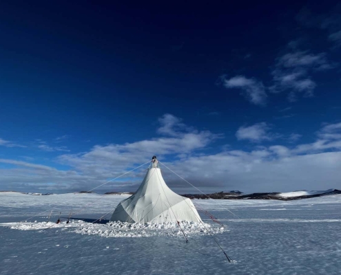 Ice core reveals low CO2 during warm spell 3 million years ago