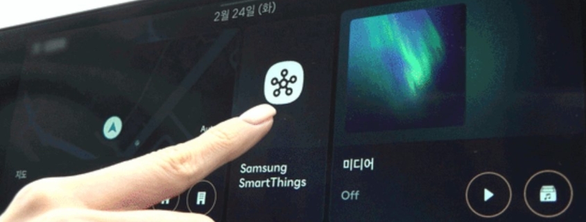 Samsung will soon let you control smart home devices from your car’s dashboard