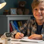 TCL turned your kid’s smartwatch into a cutesy desktop robot