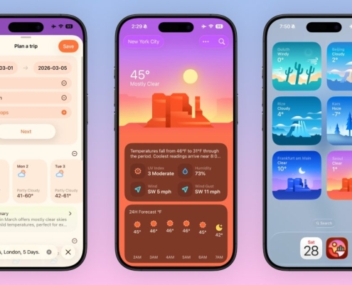 Indie App Spotlight: ‘Weather mini’ packs trip forecasts and more in a beautiful design