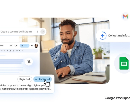 Gemini burrows deeper into Google Workspace with revamped document creation and editing