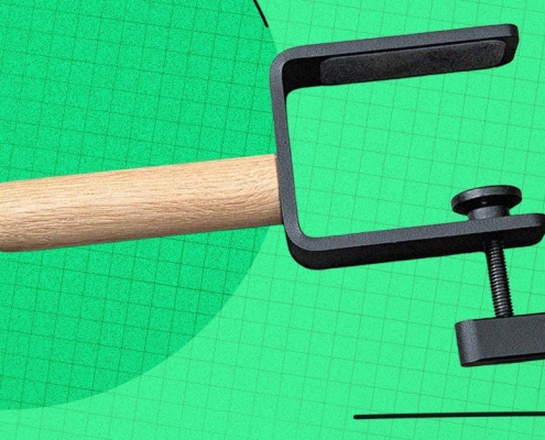 I Clamp Every Accessory I Can to My Desk To Avoid Clutter, and You Should, Too