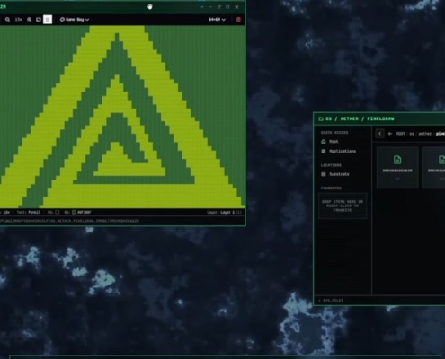 Your browser is now a cyberpunk OS with native Bluesky hooks
