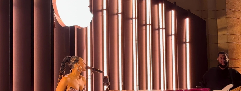 Apple Kicks Off 50th Anniversary With Surprise Alicia Keys Concert in New York