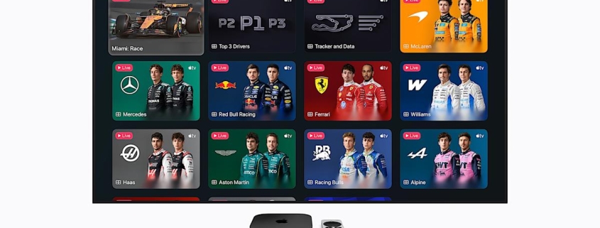 Everything you need to know about streaming F1 on Apple TV