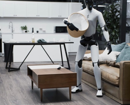 Humanoid robot offers a peek into a future without chores