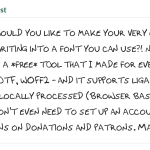 Create Your Handwriting Font for Free