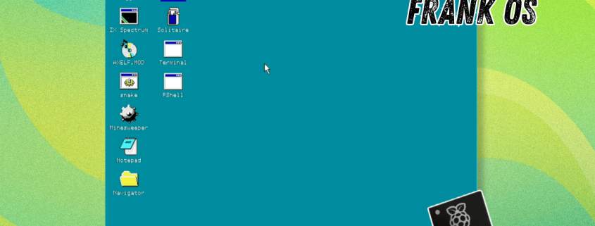 FRANK OS Turns a Microcontroller Into a Tiny Retro Desktop PC