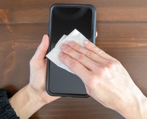 Your Phone Is a Bacteria Magnet. Here’s How to Sanitize It Safely