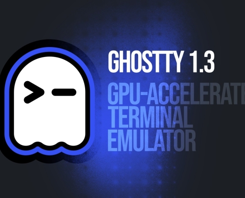 Ghostty 1.3 Terminal Emulator Released with Native Scrollbars