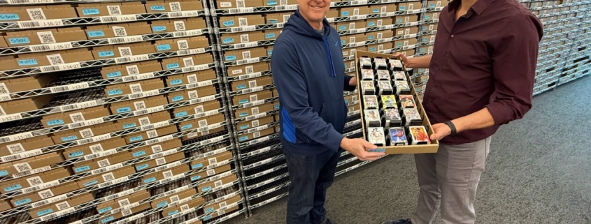 High-tech player in collectibles: Startup uses robotics and AI to sort, analyze and sell trading cards