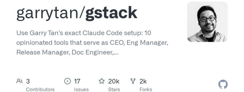 garrytan/gstack: Use Garry Tan’s exact Claude Code setup: 10 opinionated tools that serve as CEO, Eng Manager, Release Manager, Doc Engineer, and QA · GitHub garrytan/gstack: Use Garry Tan’s exact Claude Code setup: 10 opinionated tools that serve as CEO, Eng Manager, Release Manager, Doc Engineer, and QA · GitHub