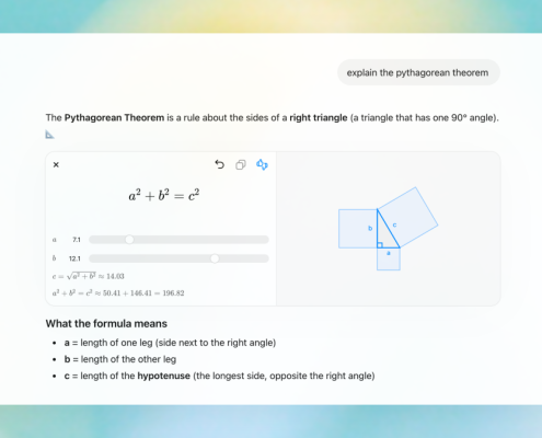 ChatGPT now offers interactive visuals for math, science learning