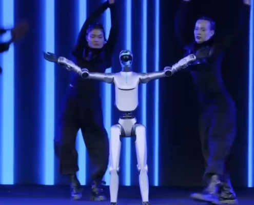 Watch Honor’s first humanoid robot evolve from clumsy prototype to slick dancer