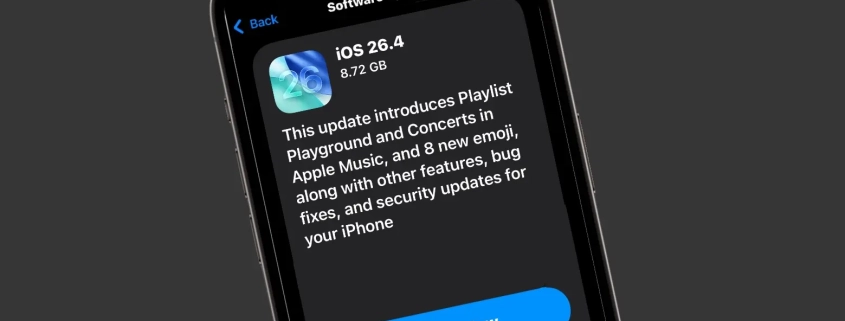 iOS 26.4 release date: A week away iOS 26.4 release date: A week away
