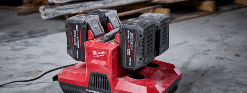 Milwaukee’s New Super Charger Can Charge Four Batteries In 90 Minutes