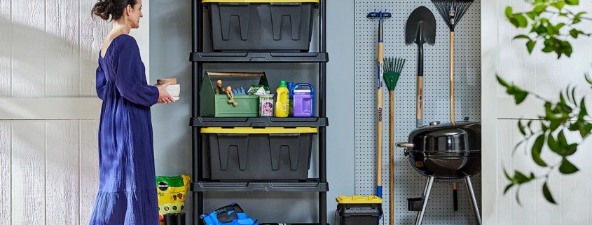 Lowe’s Is Selling A Heavy-Duty Five-Tier Garage Shelving Unit For 