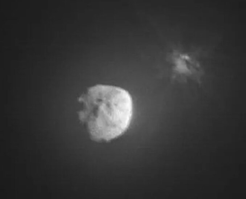Asteroid defense mission shifted the orbit of more than its target