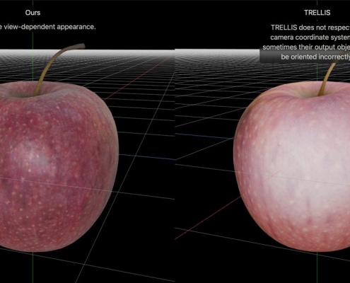 New Apple model recreates 3D objects with realistic lighting effects
