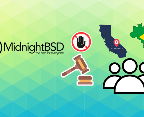 MidnightBSD Bans Users in Brazil and California, Warns More Regions Could Follow