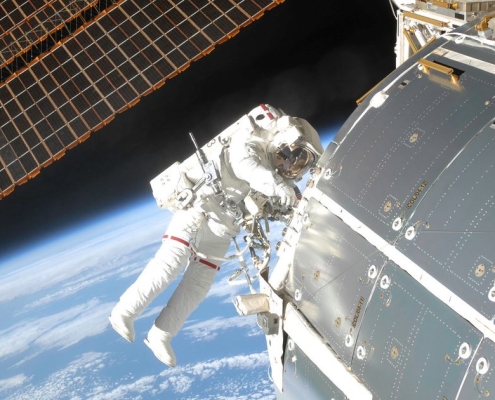 NASA astronauts to venture into the void on a historic day