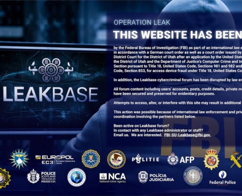 US and EU police shut down LeakBase, a site accused of sharing stolen passwords and hacking tools